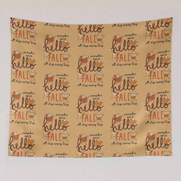 Item preview, Pumpkin Spice Coffee All Day Every Day Hello Fall Cozy Season Latte  designed and sold by Forevermore.