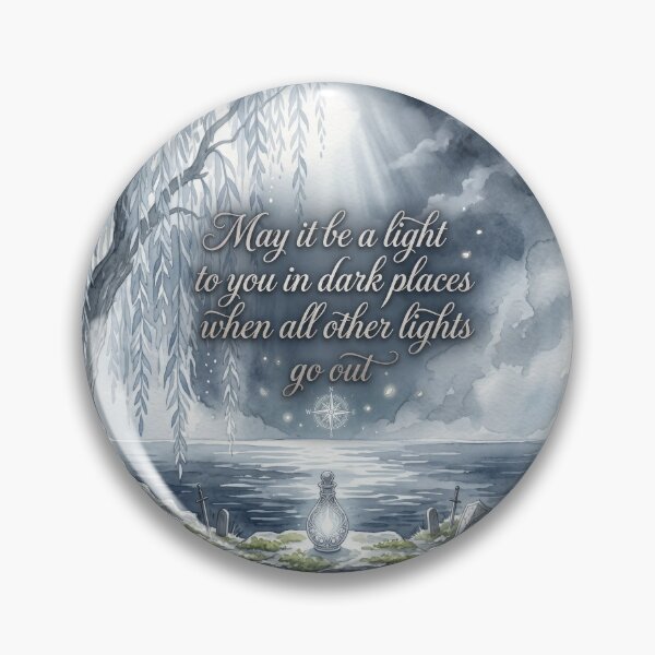 Item preview, Light In Dark Places Lord of the Rings Galadriel designed and sold by LunaMarkos.
