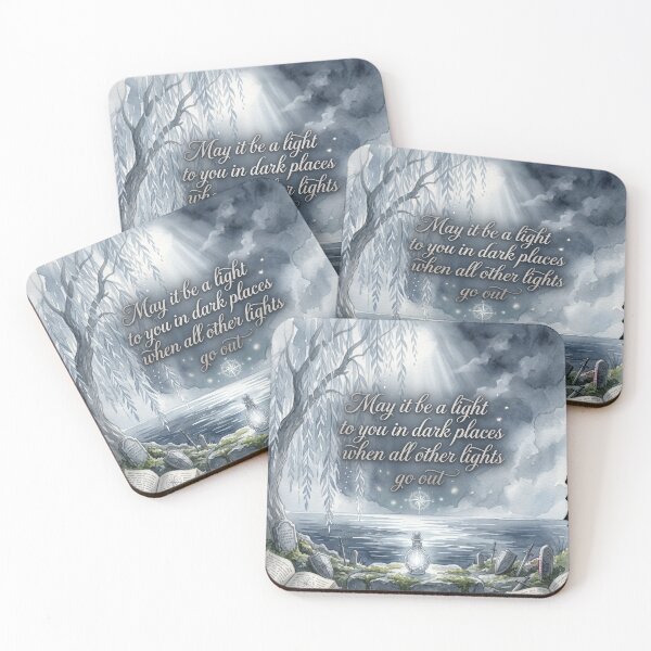 Item preview, Light In Dark Places Lord of the Rings Galadriel designed and sold by LunaMarkos.