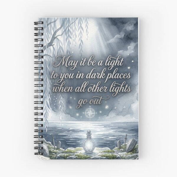 Item preview, Light In Dark Places Lord of the Rings Galadriel designed and sold by LunaMarkos.