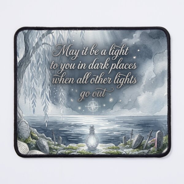 Item preview, Light In Dark Places Lord of the Rings Galadriel designed and sold by LunaMarkos.