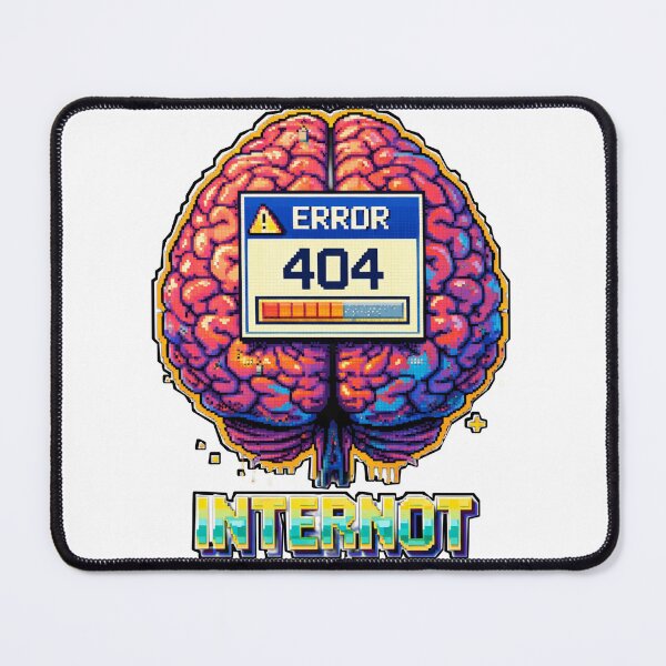 Item preview, Internot | 404 Brain Error designed and sold by CheepMunks.