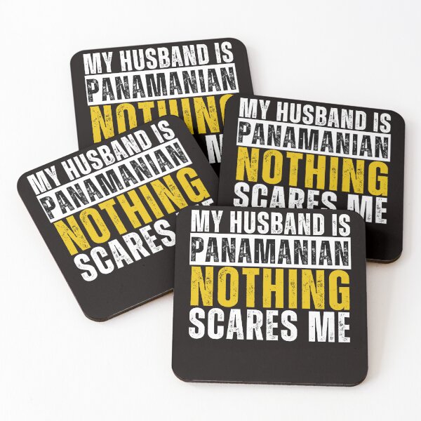Item preview, My Husband is Panamanian Nothing Scares me  designed and sold by WeirdlyRare.