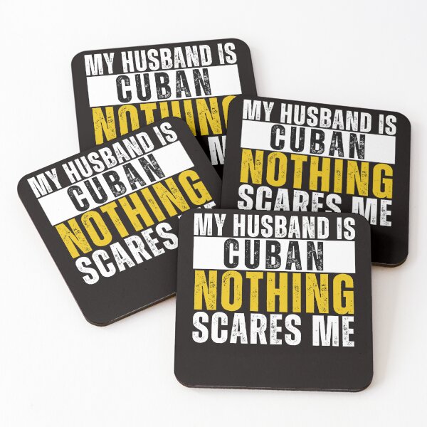 Item preview,  My Husband is Cuban Nothing Scares me  designed and sold by WeirdlyRare.