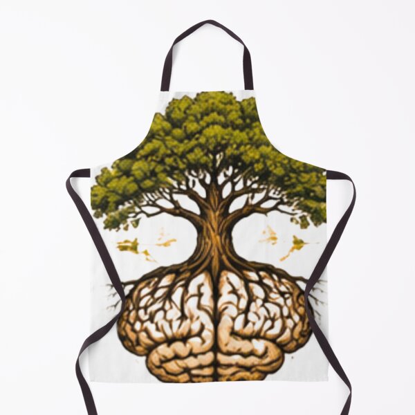 Item preview, Arborist Tree of Knowledge | Botanical Forest Brain Vintage Illustration designed and sold by TOGETHERINSIEME.