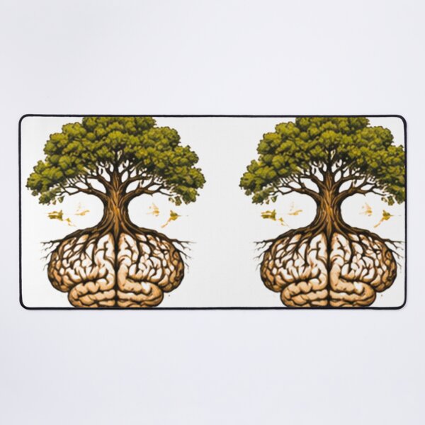 Item preview, Arborist Tree of Knowledge | Botanical Forest Brain Vintage Illustration designed and sold by TOGETHERINSIEME.