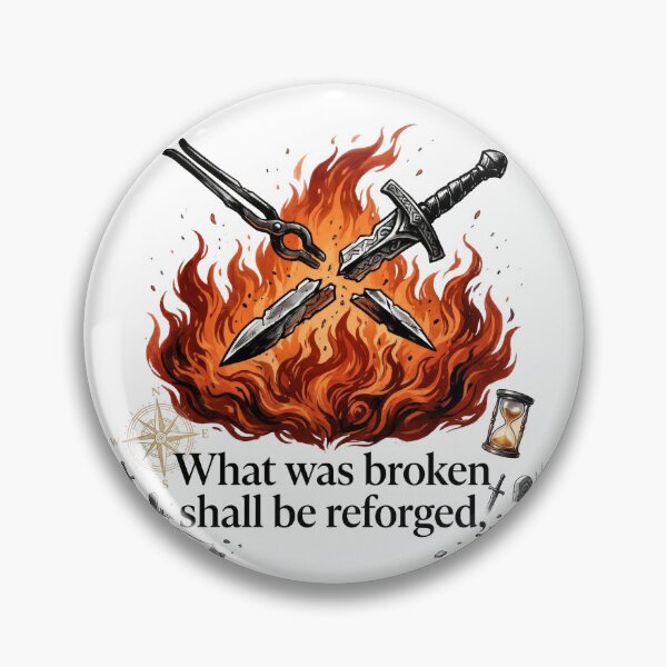 Item preview, What Was Broken Shall Be Reforged designed and sold by LunaMarkos.