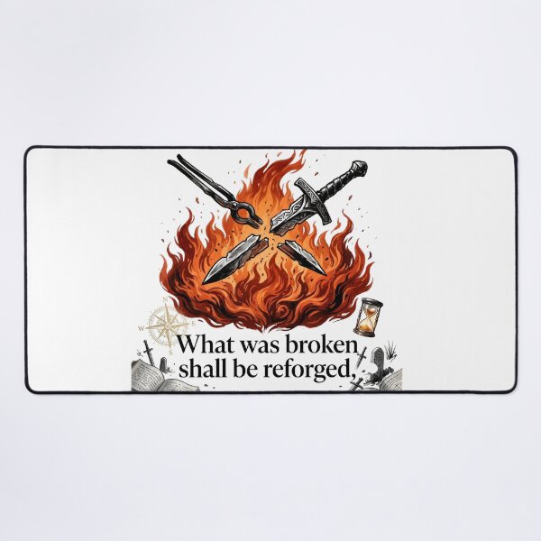 Item preview, What Was Broken Shall Be Reforged designed and sold by LunaMarkos.