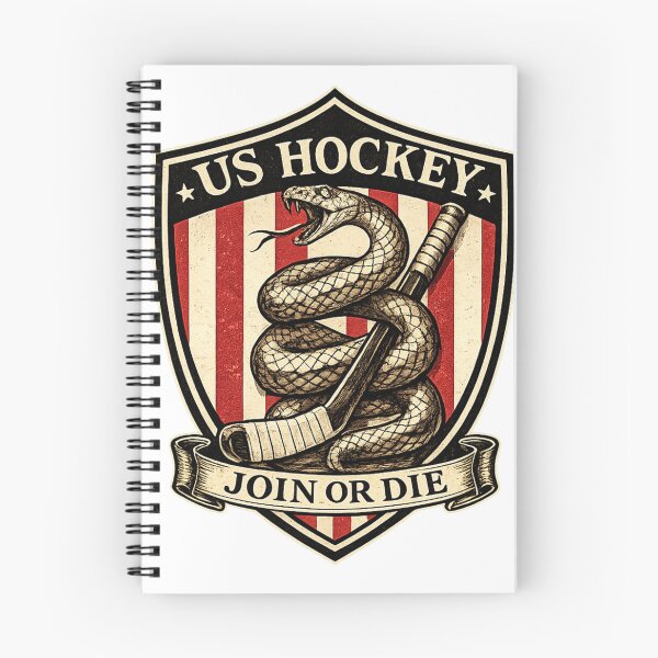 Item preview, US Hockey Join or Die designed and sold by Flash-Ryan.