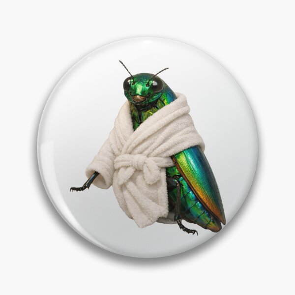 Item preview, Relaxing Bathrobe Jewel Beetle designed and sold by Sillytoe.