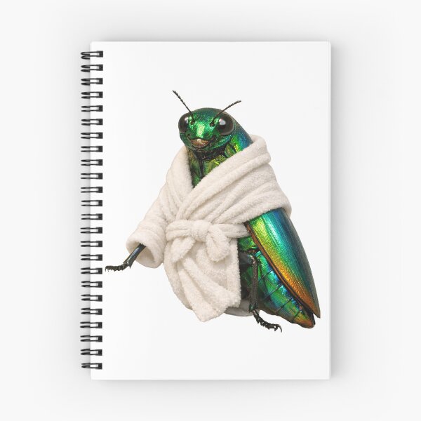 Item preview, Relaxing Bathrobe Jewel Beetle designed and sold by Sillytoe.