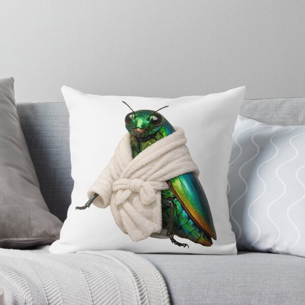 Item preview, Relaxing Bathrobe Jewel Beetle designed and sold by Sillytoe.