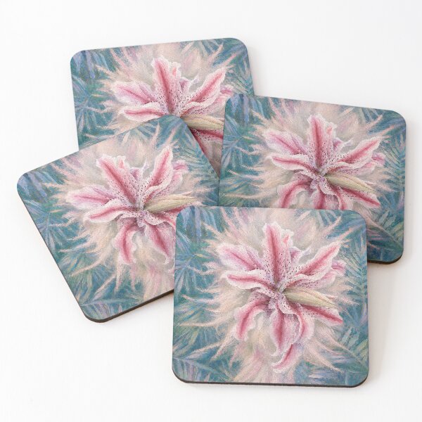Item preview, Lily In The Fern (Teal Version) designed and sold by RiverDeeDesigns.