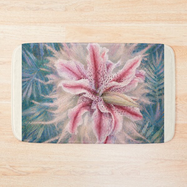 Item preview, Lily In The Fern (Teal Version) designed and sold by RiverDeeDesigns.