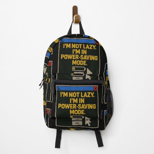 Item preview, Energy Saving Mode – I’m Not Lazy designed and sold by Mad Factory Designs.