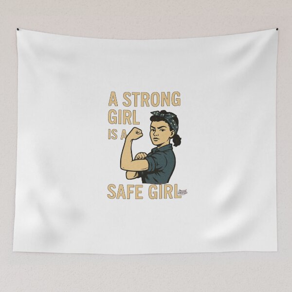 Item preview, A strong girl is a safe girl designed and sold by Sweet Dreams & Fantasia.