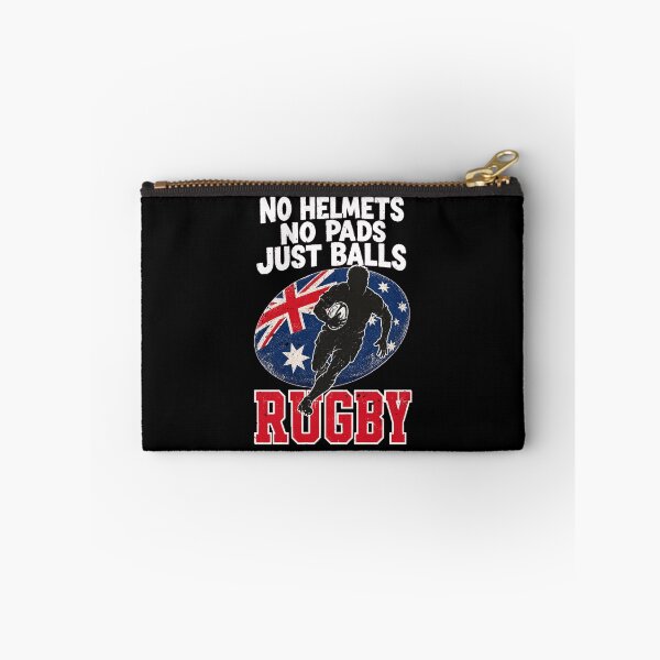 Item preview, No Helmets No Pads Just Balls Rugby designed and sold by Betsytiptoe.