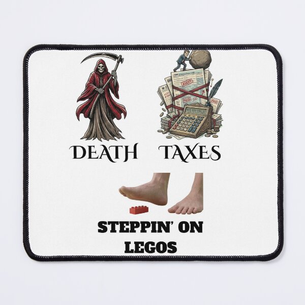 Item preview, certainty of steppin on legos. designed and sold by Goode-sense2025.