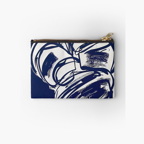 Item preview, Croissant - Blue Abstract Art designed and sold by shadow-bloom.