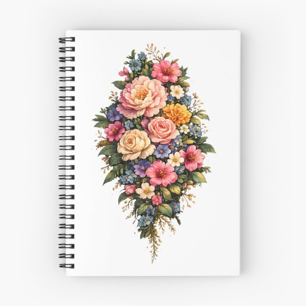 Item preview, Timeless Floral Elegance – Vintage Botanical Bouquet designed and sold by PT PROJECT.
