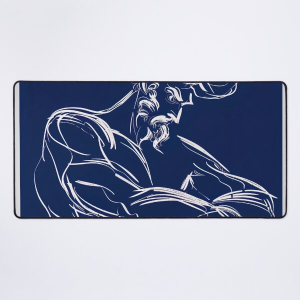 Item preview, Cronus, Greek deity - Blue Abstract Art designed and sold by shadow-bloom.