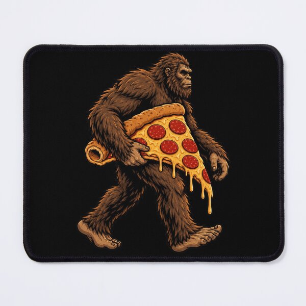 Item preview, Bigfoot Carrying Pizza Slice designed and sold by rustonpoldoks.