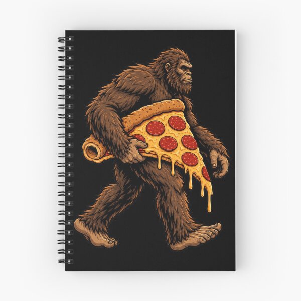 Item preview, Bigfoot Carrying Pizza Slice designed and sold by rustonpoldoks.