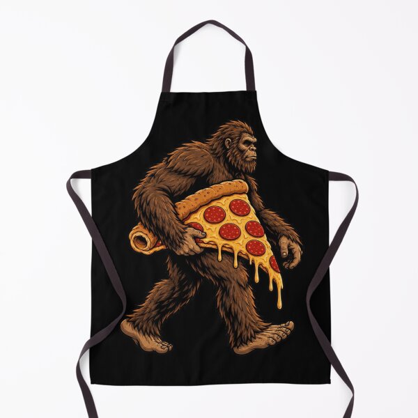 Item preview, Bigfoot Carrying Pizza Slice designed and sold by rustonpoldoks.
