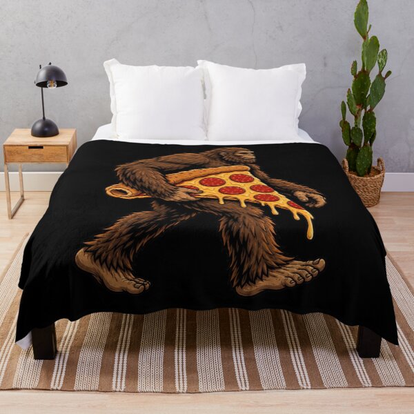 Item preview, Bigfoot Carrying Pizza Slice designed and sold by rustonpoldoks.