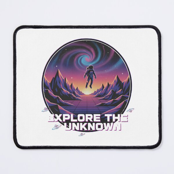 Item preview, Explore the Unknown – Retro Astronaut Space Adventure designed and sold by PT PROJECT.