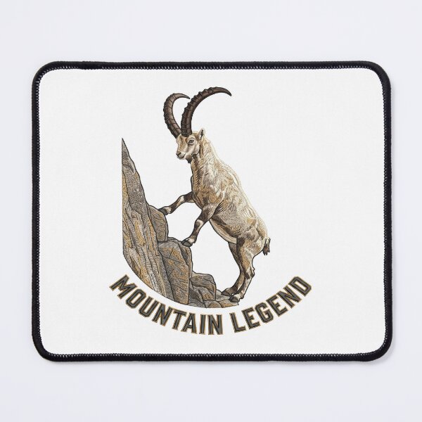 Item preview, Mountain Legend Goat Climbing Rock Nature  designed and sold by TeeARTHY.