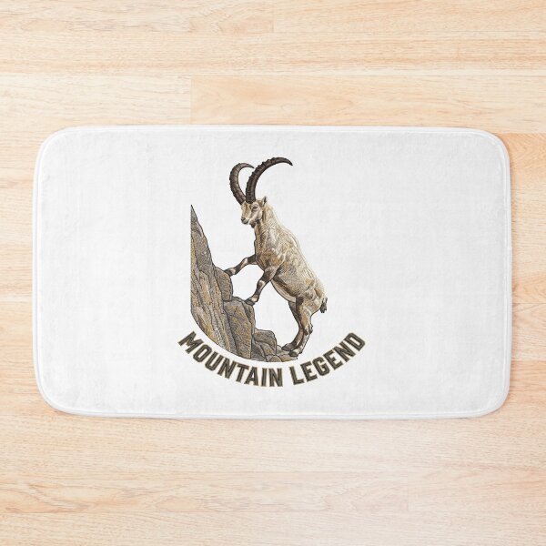 Item preview, Mountain Legend Goat Climbing Rock Nature  designed and sold by TeeARTHY.