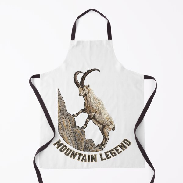 Item preview, Mountain Legend Goat Climbing Rock Nature designed and sold by TeeARTHY.
