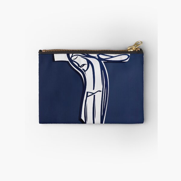 Item preview, Crucifix - Blue Abstract Art designed and sold by shadow-bloom.