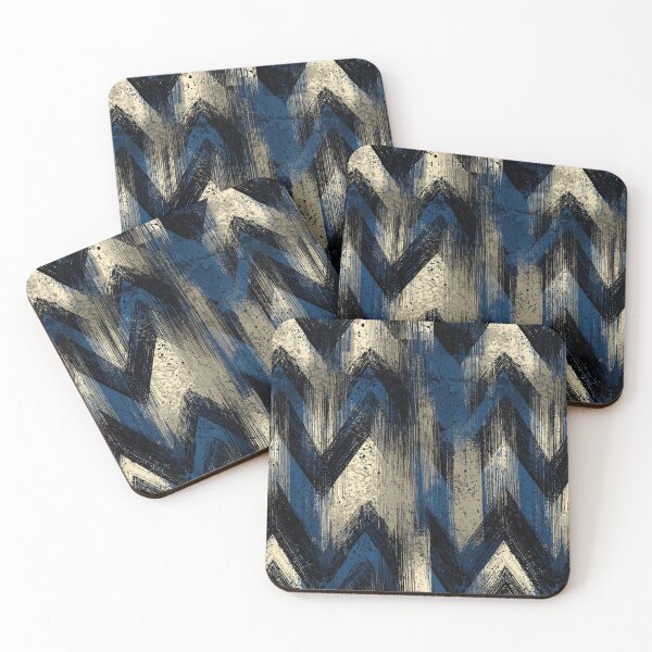 Item preview, Navy and Beige Geometric Weave designed and sold by Piotrek0001.