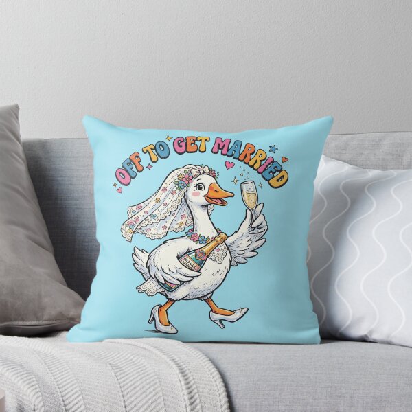 Item preview, Bride Goose Drinking Champagne designed and sold by TeeARTHY.