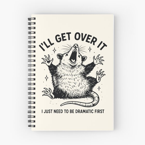 Item preview, I'll Get Over It Funny Dramatic Possum Animal Humor  designed and sold by Y-Vibes.
