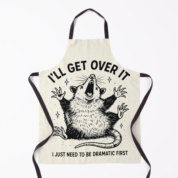 Item preview, I'll Get Over It Funny Dramatic Possum Animal Humor designed and sold by Y-Vibes.