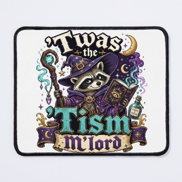 Item preview, Twas the Tism M'lord Raccoon designed and sold by butterflies-new.