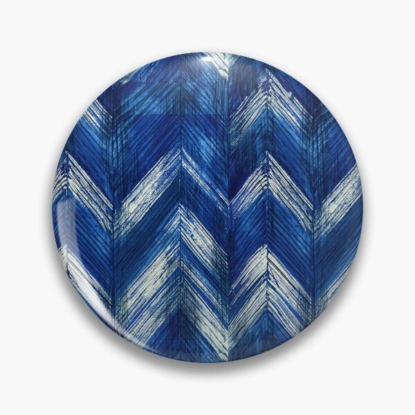 Item preview, Cobalt Blue and White Chevron designed and sold by Piotrek0001.