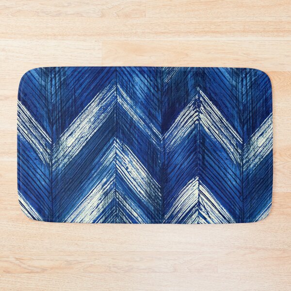 Item preview, Cobalt Blue and White Chevron designed and sold by Piotrek0001.