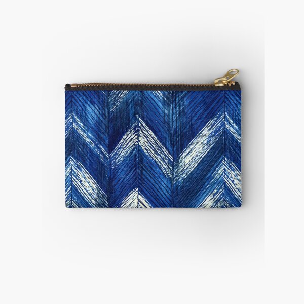 Item preview, Cobalt Blue and White Chevron designed and sold by Piotrek0001.