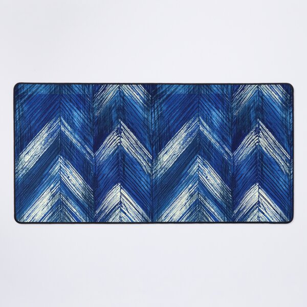 Item preview, Cobalt Blue and White Chevron designed and sold by Piotrek0001.