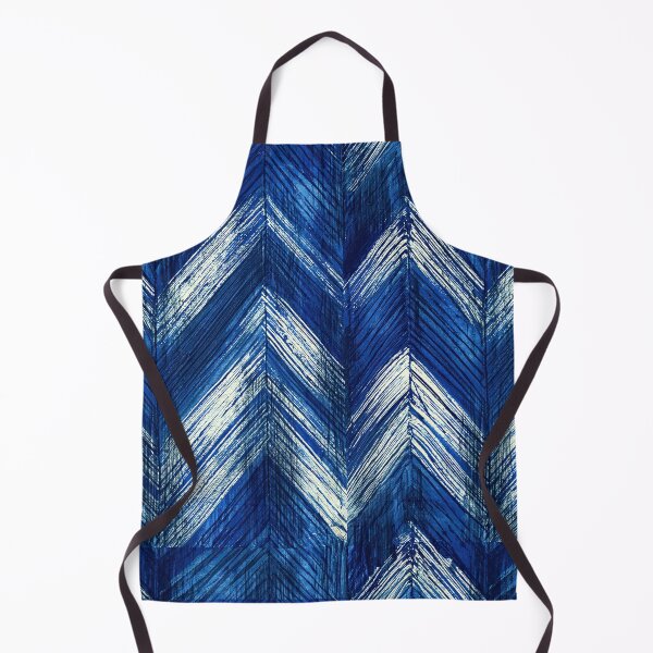 Item preview, Cobalt Blue and White Chevron designed and sold by Piotrek0001.