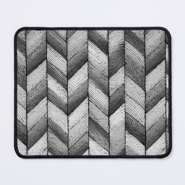 Item preview, Soft Grey Textured Herringbone designed and sold by Piotrek0001.
