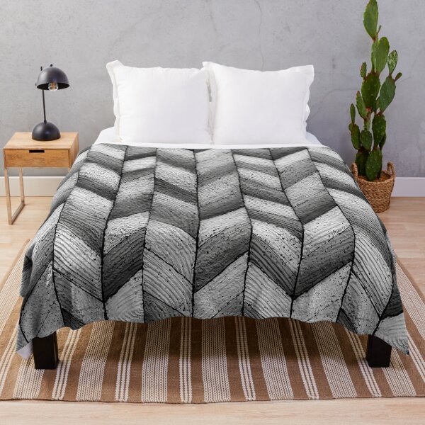 Item preview, Soft Grey Textured Herringbone designed and sold by Piotrek0001.