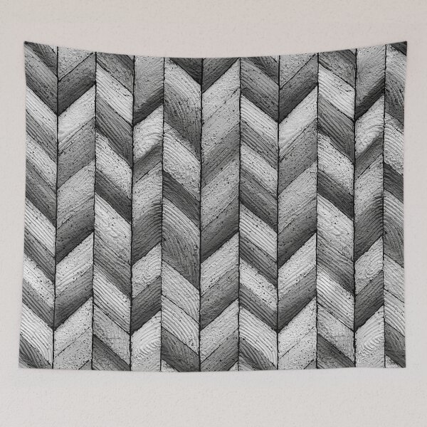 Item preview, Soft Grey Textured Herringbone designed and sold by Piotrek0001.