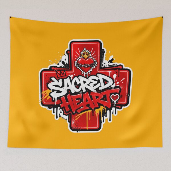 Item preview, Copy of Scrubs Sacred Heart Logo Classic TV Series version seven designed and sold by killem667.
