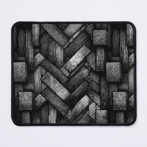 Item preview, Abstract Brickwork Charcoal Pattern designed and sold by Piotrek0001.