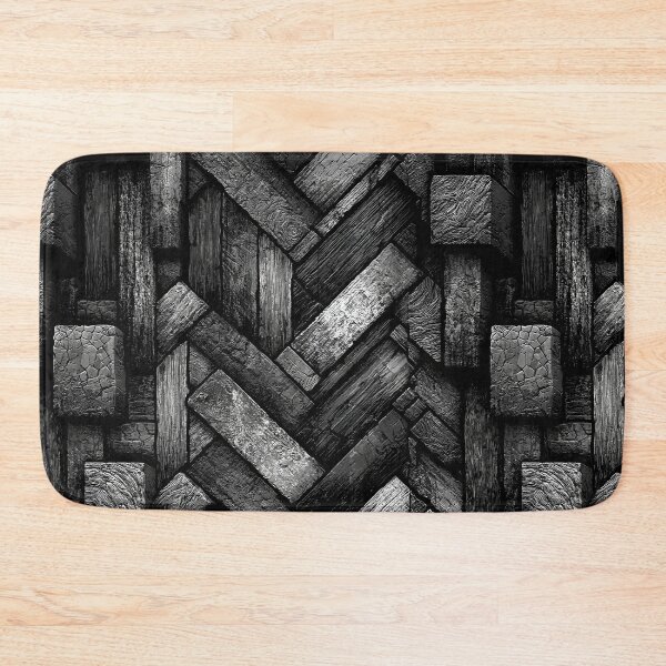 Item preview, Abstract Brickwork Charcoal Pattern designed and sold by Piotrek0001.